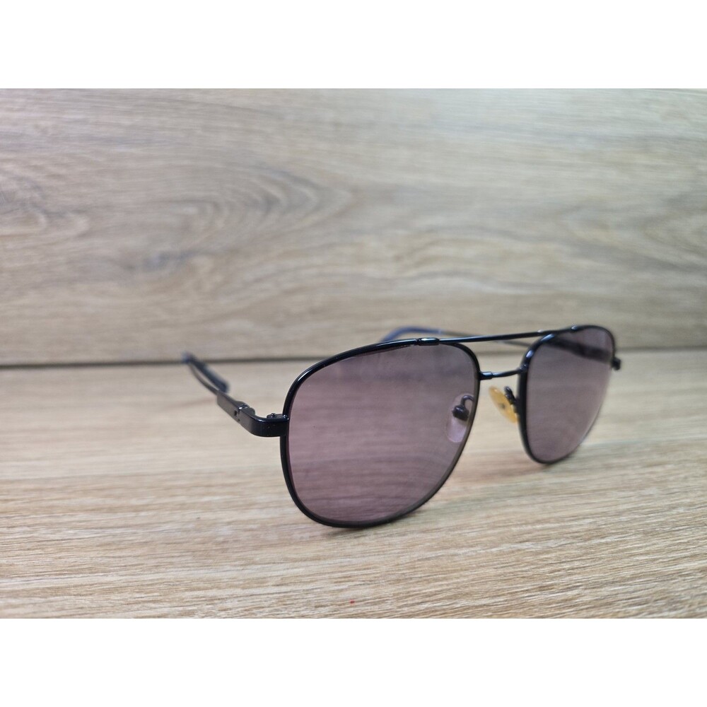 A.V Aviator Sunglasses. Made In Italy. Frames Only. Metallic blue 55-18-140